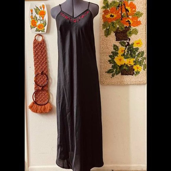 Stunning Vintage 90's Maxi Slip Dress - Picture 2 of 3